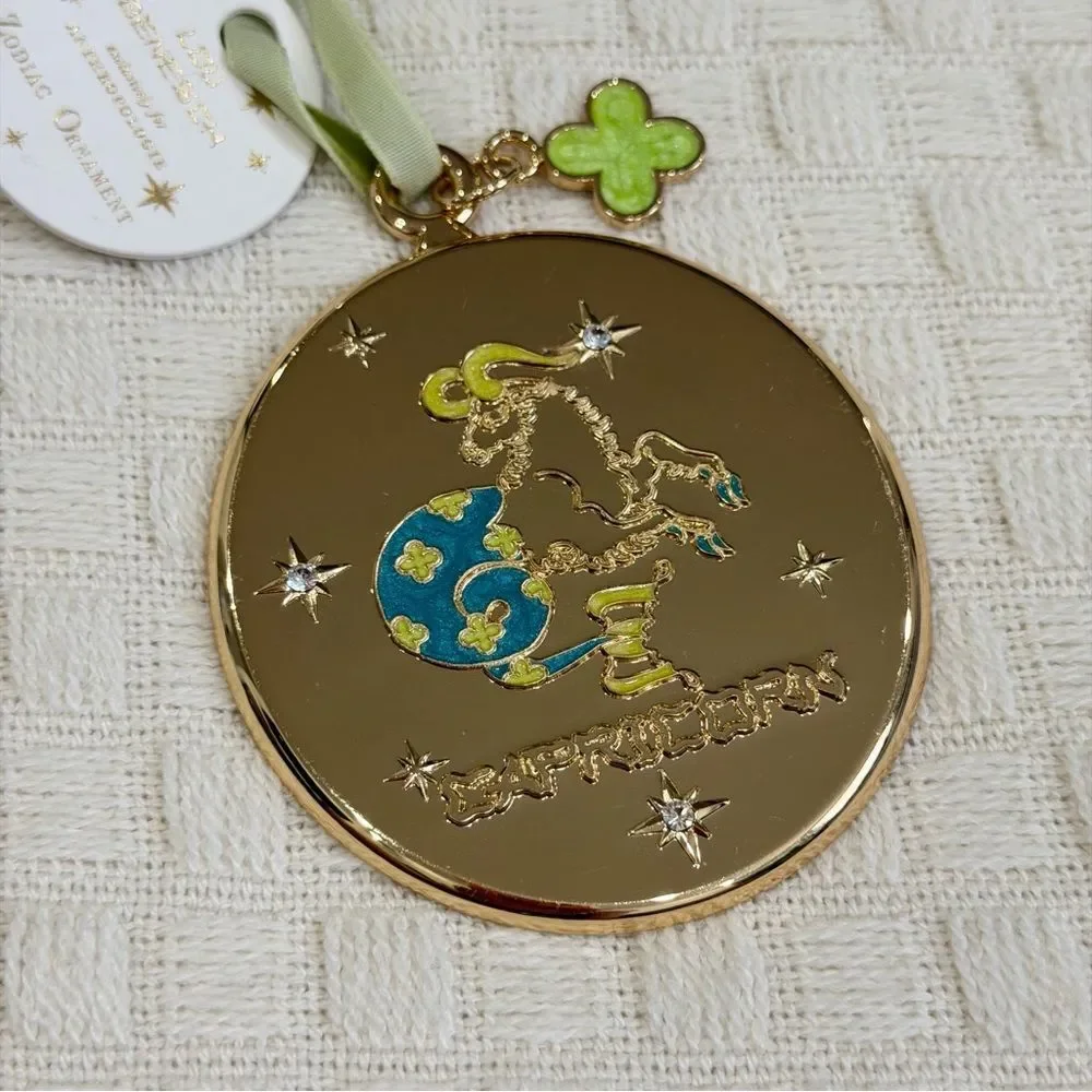 Anthropologie × Lou Benesch Stargazer Zodiac Ornament - Capricorn